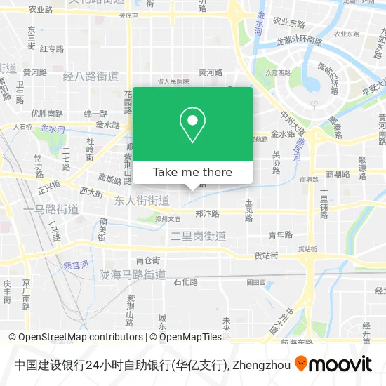 中国建设银行24小时自助银行(华亿支行) map