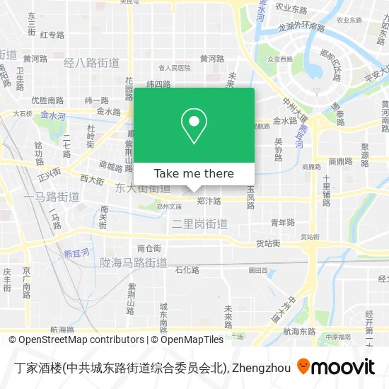 丁家酒楼(中共城东路街道综合委员会北) map
