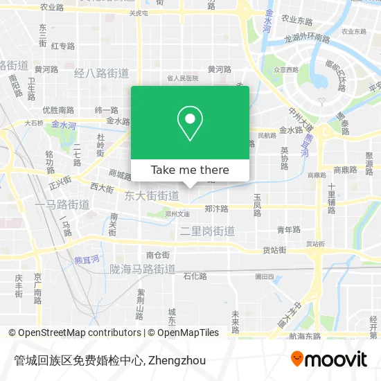 管城回族区免费婚检中心 map