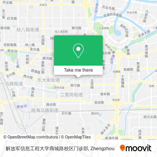 解放军信息工程大学商城路校区门诊部 map