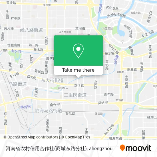 河南省农村信用合作社(商城东路分社) map