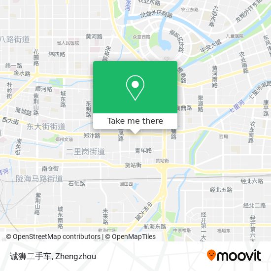 诚狮二手车 map