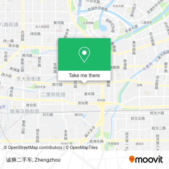 诚狮二手车 map
