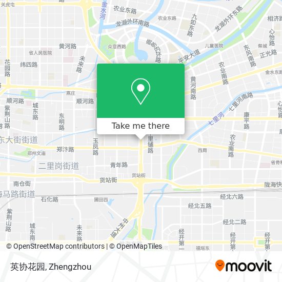 英协花园 map