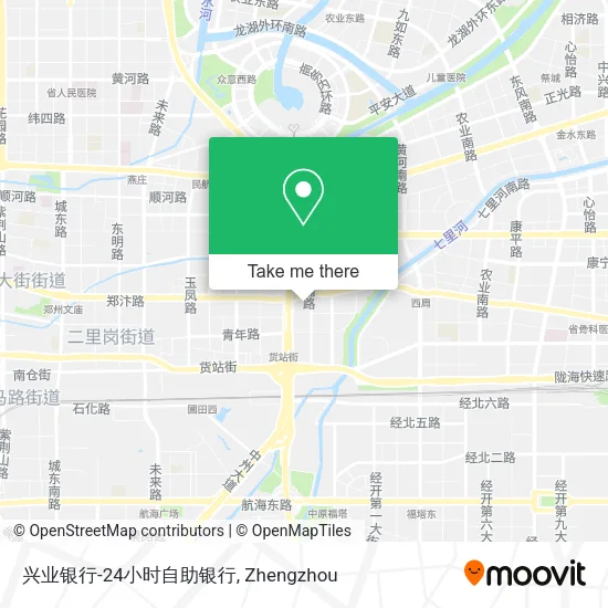兴业银行-24小时自助银行 map