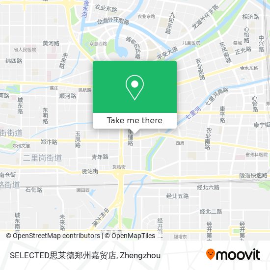 SELECTED思莱德郑州嘉贸店 map