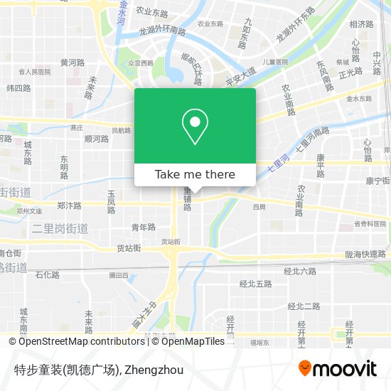 特步童装(凯德广场) map