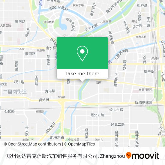 郑州远达雷克萨斯汽车销售服务有限公司 map