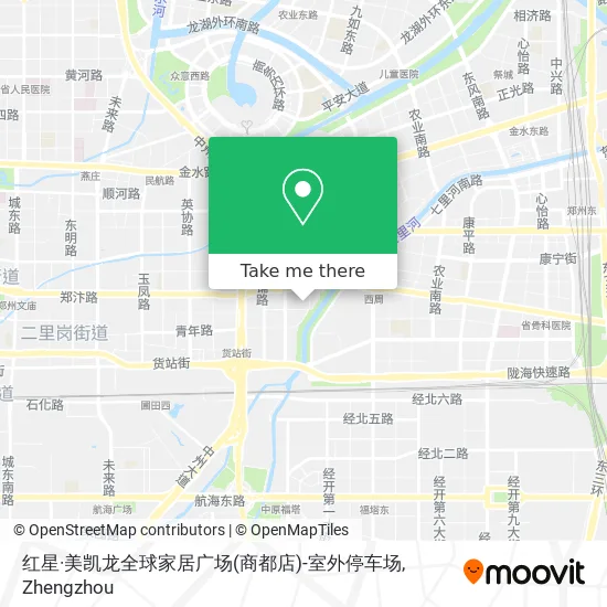 红星·美凯龙全球家居广场(商都店)-室外停车场 map