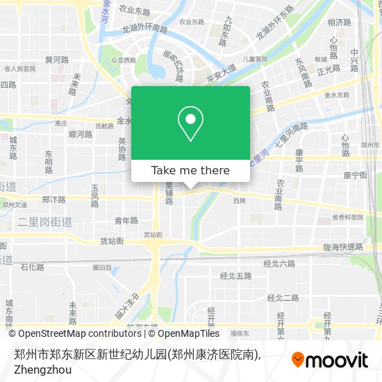 郑州市郑东新区新世纪幼儿园(郑州康济医院南) map