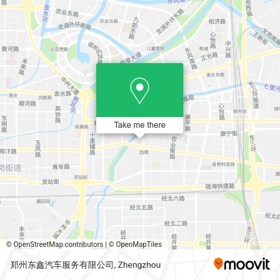 郑州东鑫汽车服务有限公司 map