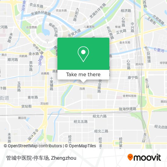 管城中医院-停车场 map