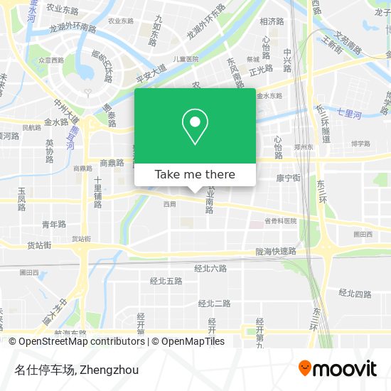 名仕停车场 map