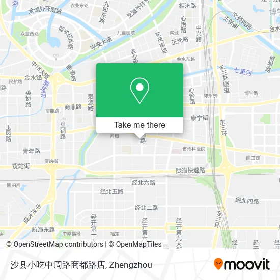 沙县小吃中周路商都路店 map