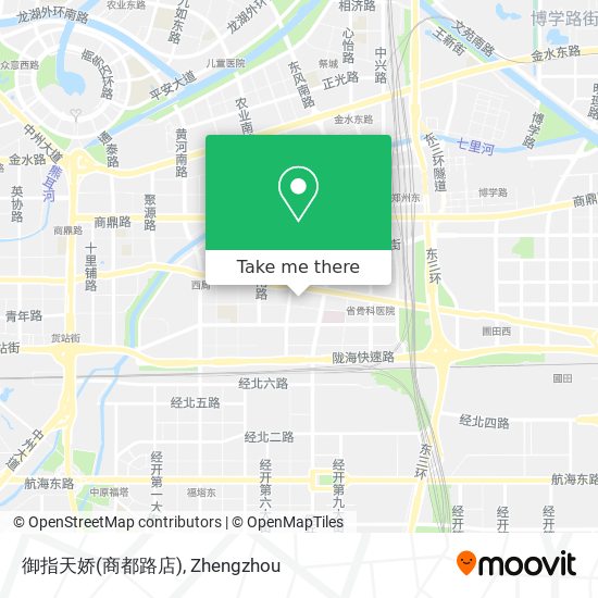御指天娇(商都路店) map