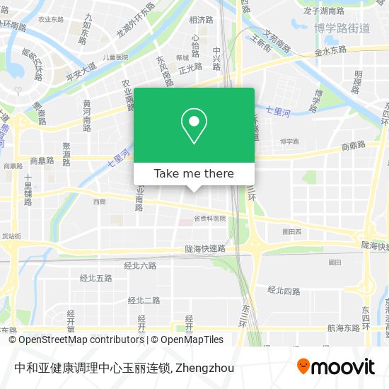 中和亚健康调理中心玉丽连锁 map