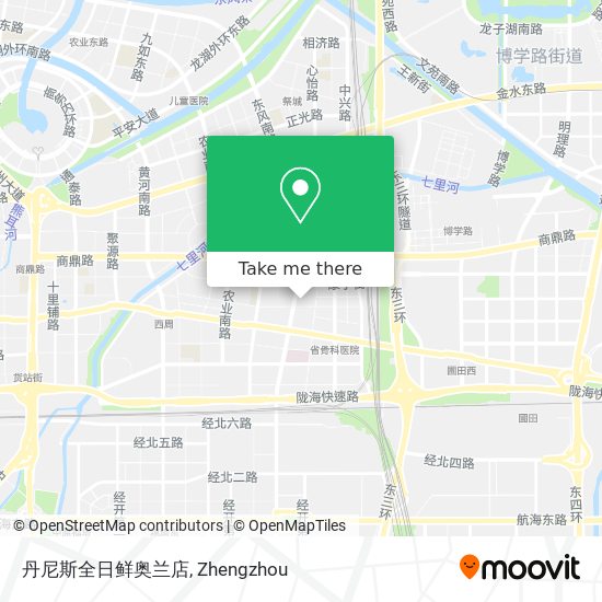 丹尼斯全日鲜奥兰店 map