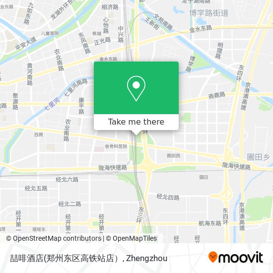 喆啡酒店 map