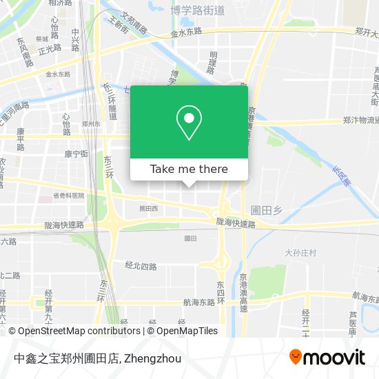 中鑫之宝郑州圃田店 map