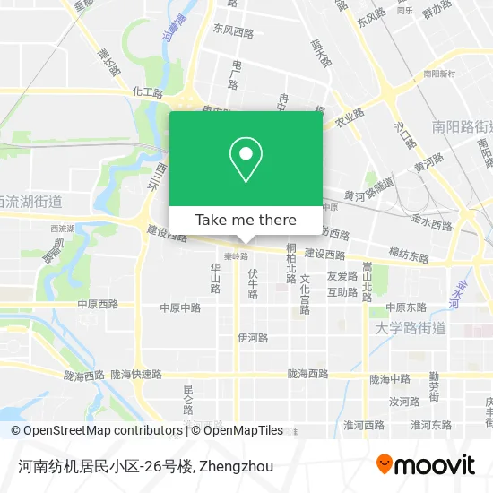 河南纺机居民小区-26号楼 map