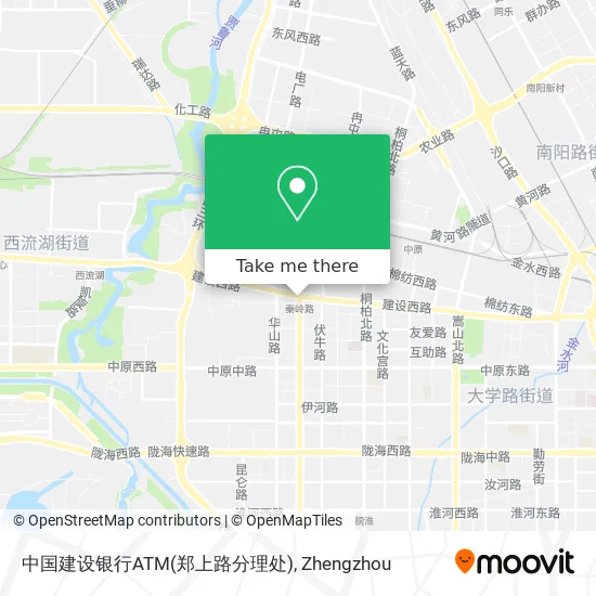 中国建设银行ATM(郑上路分理处) map