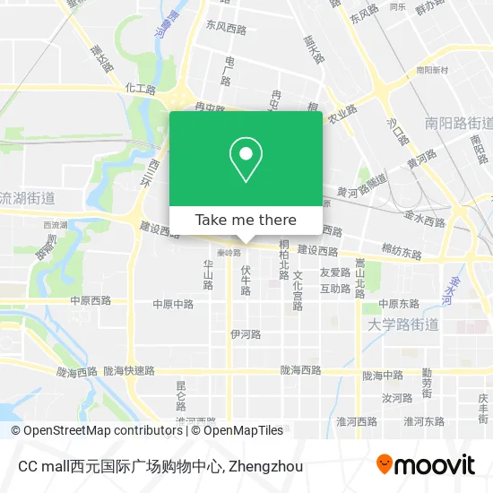 CC mall西元国际广场购物中心 map