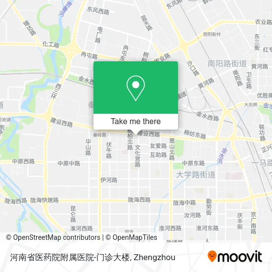 河南省医药院附属医院-门诊大楼 map