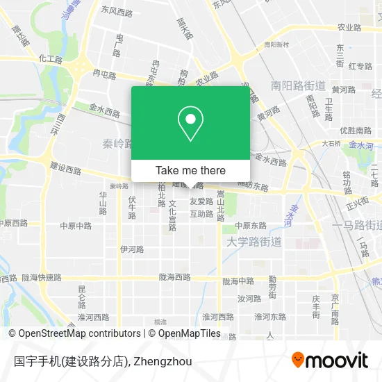 国宇手机(建设路分店) map