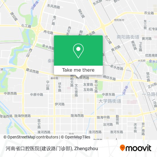 河南省口腔医院(建设路门诊部) map