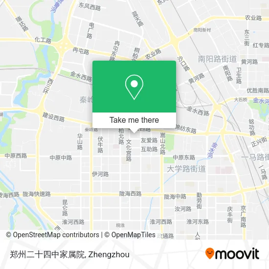郑州二十四中家属院 map