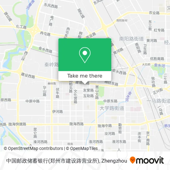 中国邮政储蓄银行(郑州市建设路营业所) map