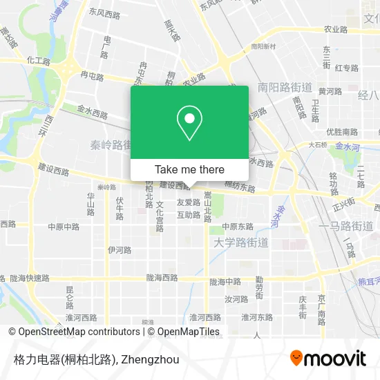 格力电器(桐柏北路) map