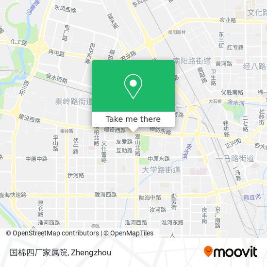 国棉四厂家属院 map