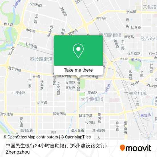 中国民生银行24小时自助银行(郑州建设路支行) map