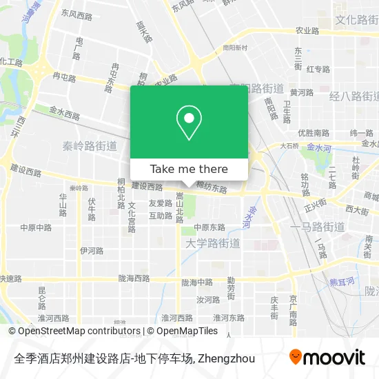 全季酒店郑州建设路店-地下停车场 map