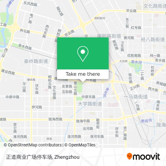 正道商业广场停车场 map