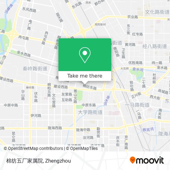 棉纺五厂家属院 map