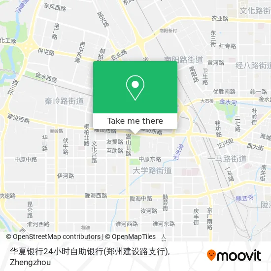 华夏银行24小时自助银行(郑州建设路支行) map