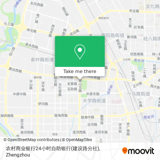 农村商业银行24小时自助银行(建设路分社) map
