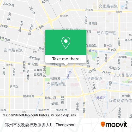 郑州市发改委行政服务大厅 map