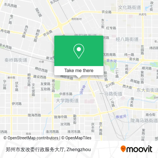 郑州市发改委行政服务大厅 map