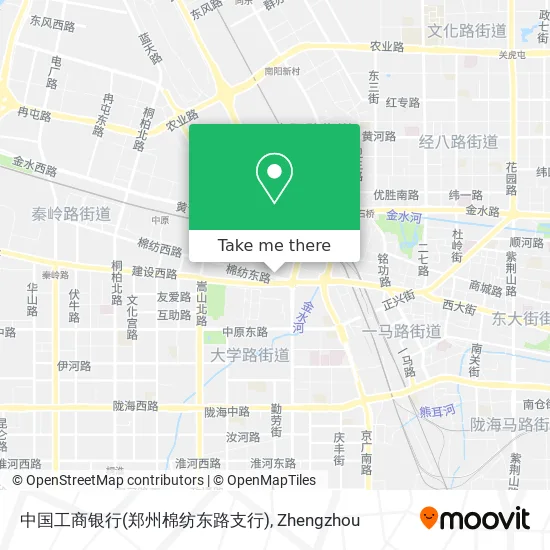 中国工商银行(郑州棉纺东路支行) map
