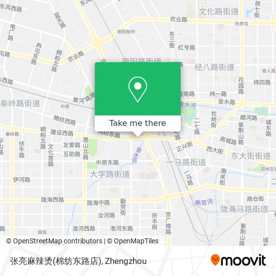 张亮麻辣烫(棉纺东路店) map