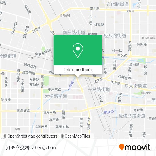 河医立交桥 map