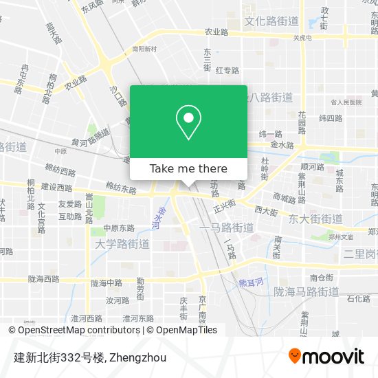 建新北街332号楼 map