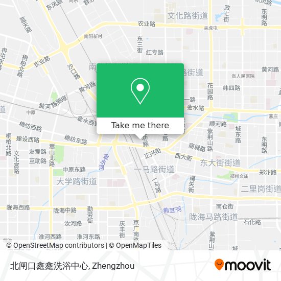 北闸口鑫鑫洗浴中心 map