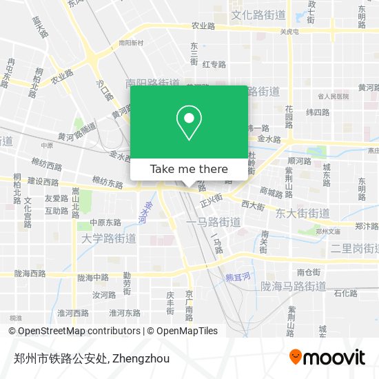 郑州市铁路公安处 map