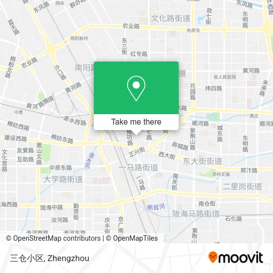 三仓小区 map