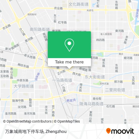 万象城南地下停车场 map