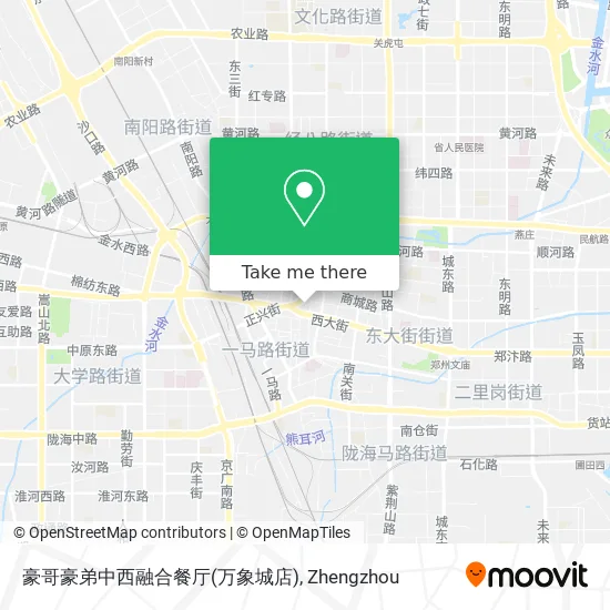 豪哥豪弟中西融合餐厅(万象城店) map